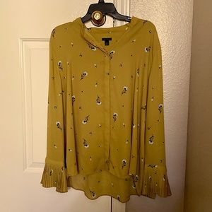 Yellow Ann Taylor Top